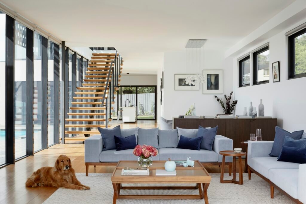 Concrete and Pavers Outdoor Space
